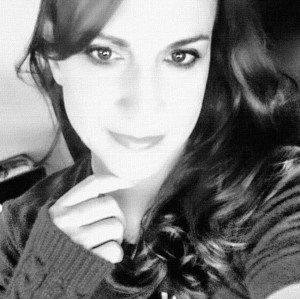 Black and white photo of Allie Therin.